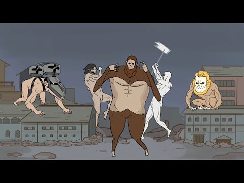 Attack on Titan Season 4 Opening (Titan dance animation)