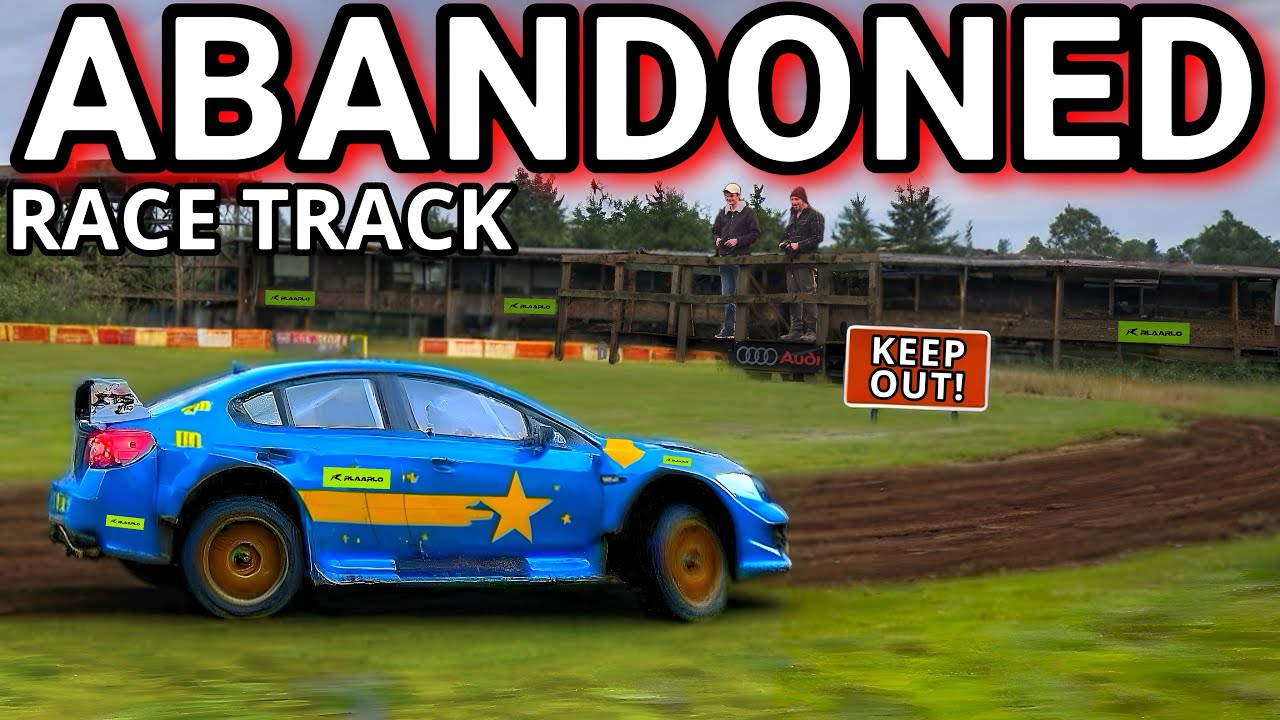 We Raced Around An ABANDONED R/C RALLY TRACK!!! - YouTube