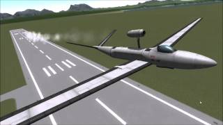 KSP Self launching jet glider