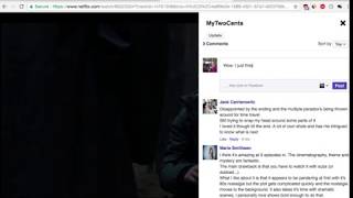 Comment on any website with MyTwoCents Chrome Extension