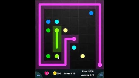 FLOW GAME ON FACEBOOK - LEVEL 113 BEGINNERS PACK