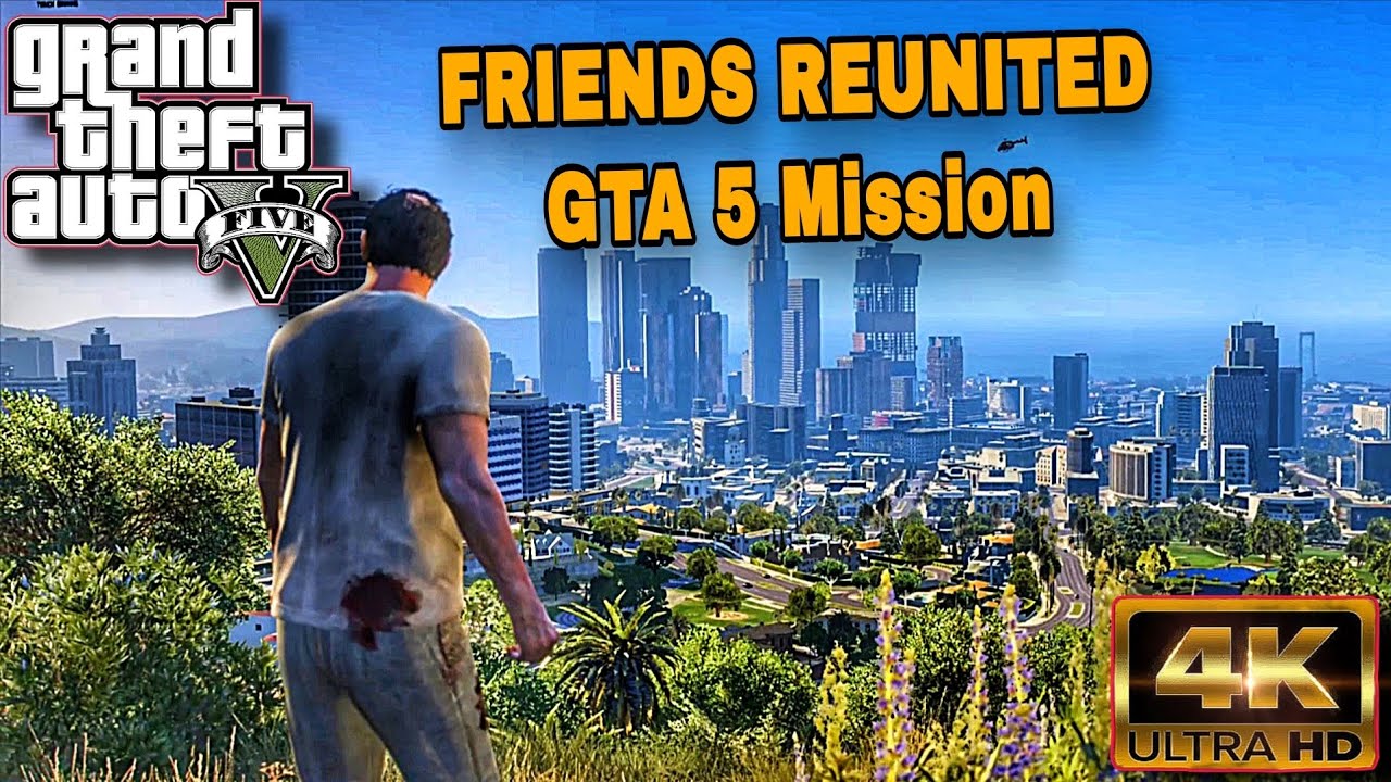 GTA 5 Friends Reunited Mission | Trevor Arrives in Los Santos | Story ...