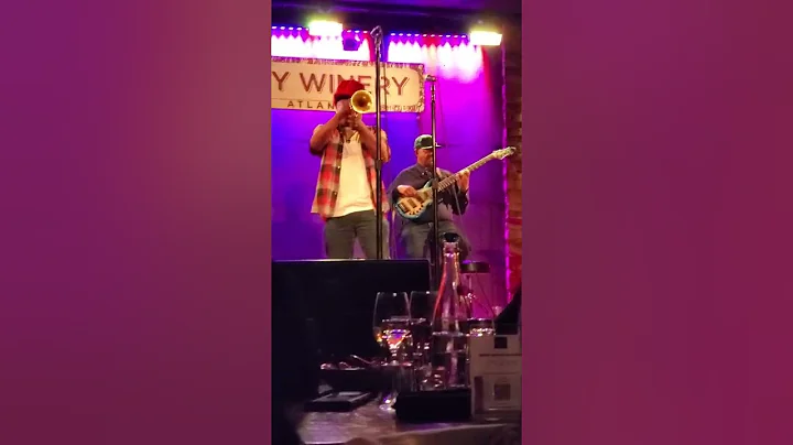 Kermit Ruffins at City Winery in Atlanta.