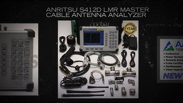 Anritsu S412D LMR Master Cable Antenna Analyzer