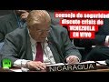 EN VIVO: CONSEJO DE SEGURIDAD DE LA ONU se reune por venezuela RETRANSMICION