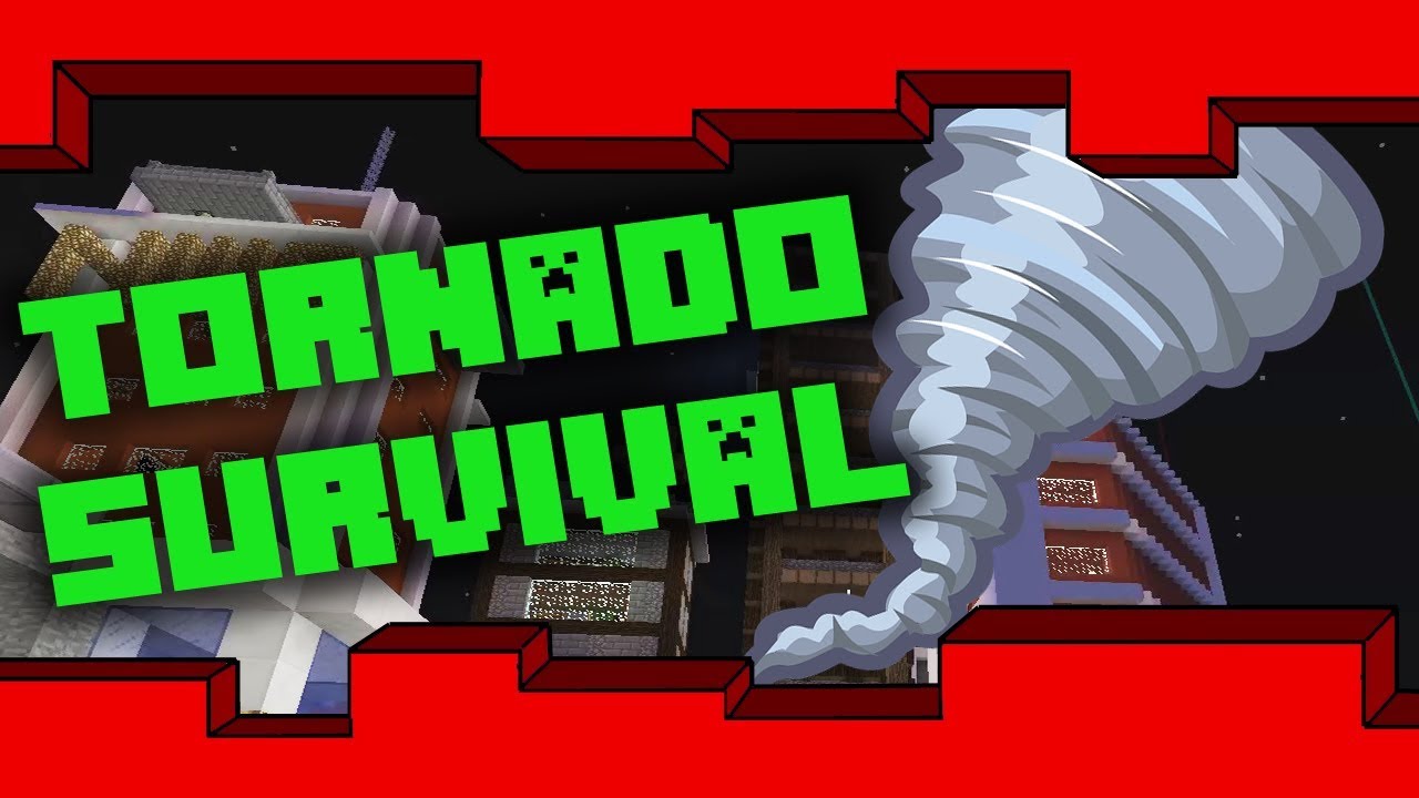 Minecraft PC Tornado Survival Server - World Tour! (1) - YouTube