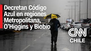 Activan Código Azul en tres regiones: Gobierno detalla medidas preventivas ante mal tiempo y lluvias