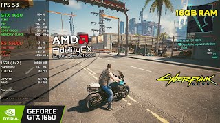 CYBERPUNK 2077 - GTX 1650 LAPTOP - 16GB RAM - FSR 3 FRAME GEN CYBERPUNK 2077 - GTX 1650 LAPTOP - 16GB RAM - FSR 3 FRAME GEN
