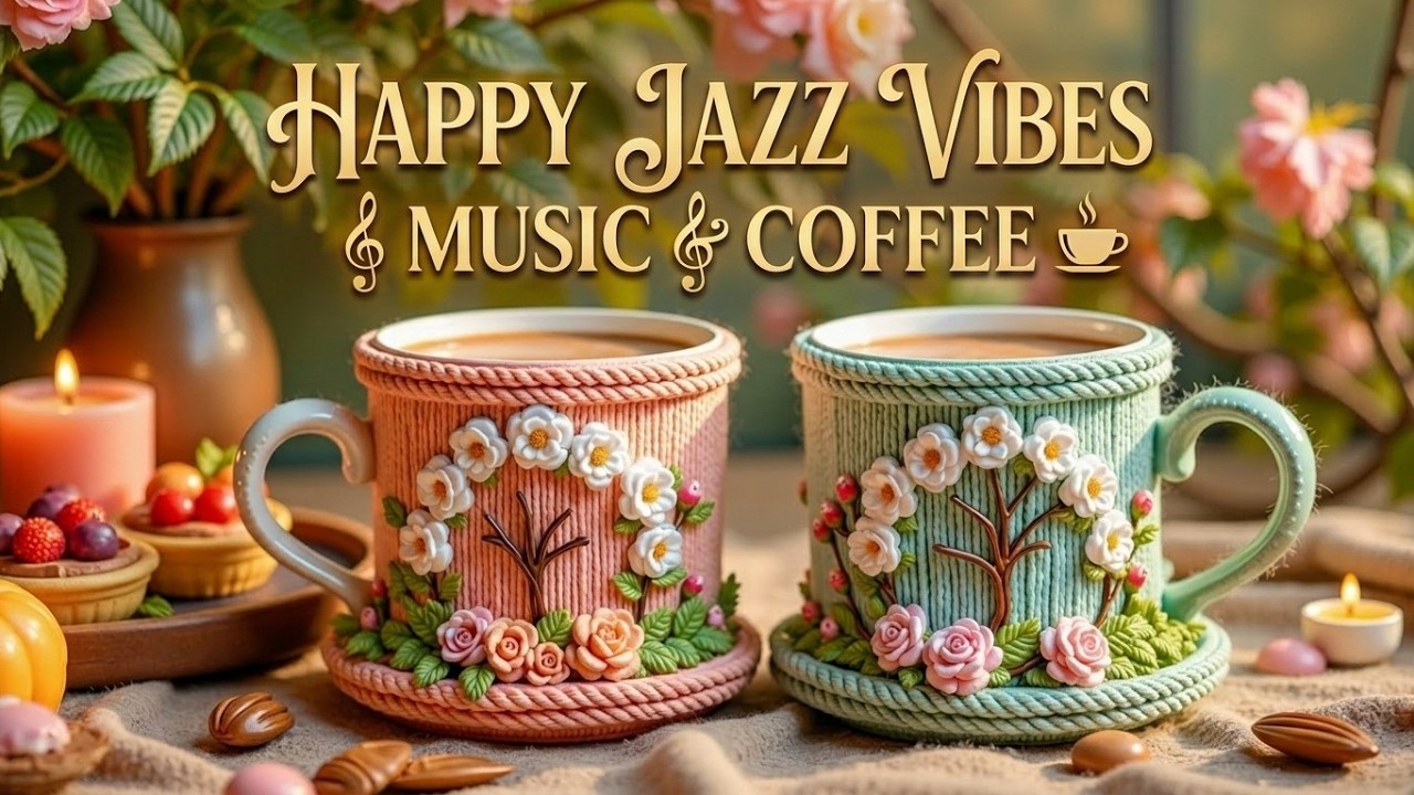 Босса Джаз - Расслабляющий джаз и атмосфера весеннего кафе