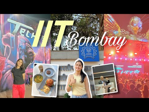 IIT BOMBAY TECHFEST 2025 VLOG✨ | A week staying in the IIT campus!