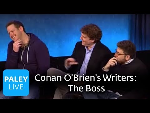 Conan's Writers - Conan O'Brien, The Boss (Paley Center, 2008)