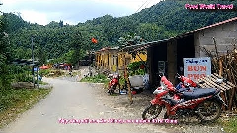 Chợ biên giới Xín Cái cửa khẩu Săm Pun   Mèo Vạc Đấu Trường Chọi Trâu Bò Hoa Sơn