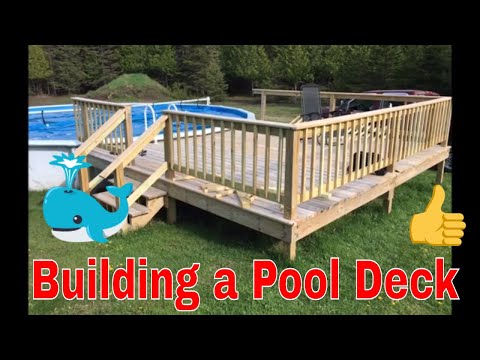 Building A 16'x16' Pool Deck