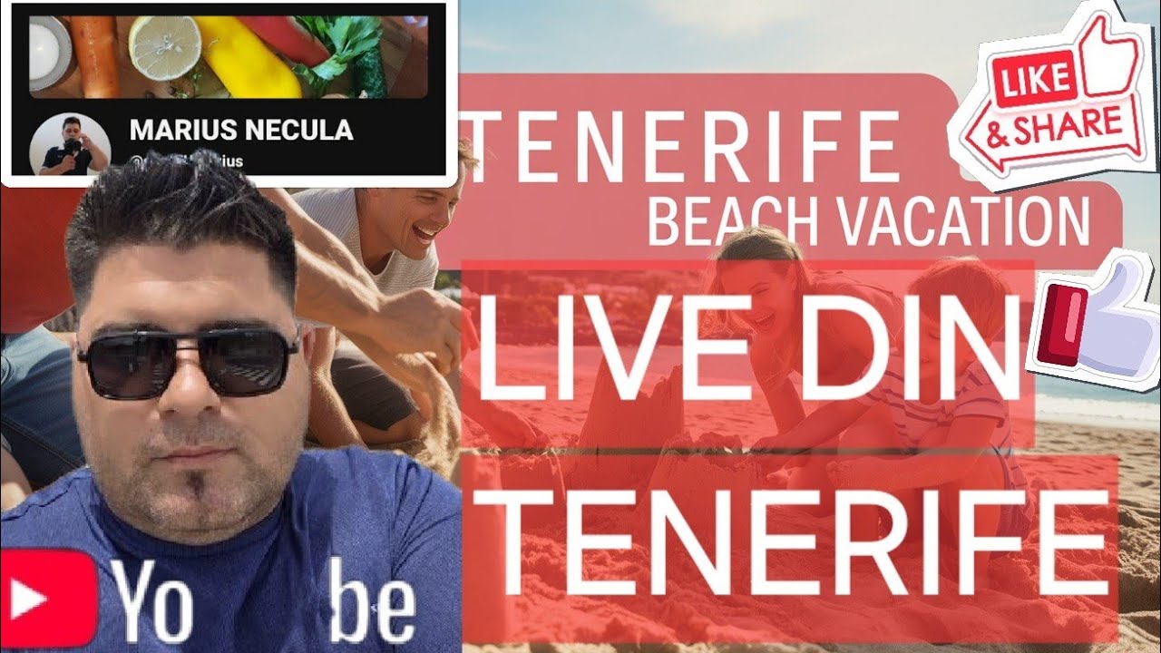 Live din Tenerife de 1 Martie din Costa Adeje In Los Cristianos temperatura +26°