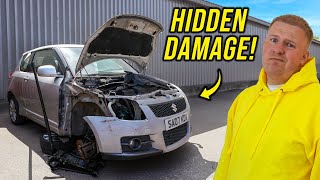 1 DAY TO REBUILD MY WRECKED SUZUKI SWIFT SPORT