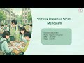 Video Pembelajaran Materi Statistik Inferensia