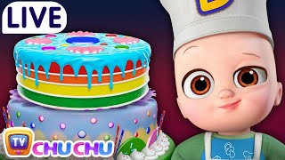 Pat A Cake & More ChuChu TV Baby Nursery Rhymes & Kids Songs Live Stream