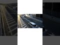 首都高で中央分離帯に衝突してひっくり返るプリウスミサイル#shorts