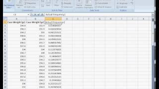 How to Construct a Cumulative Distribution Plot in Excel 2007