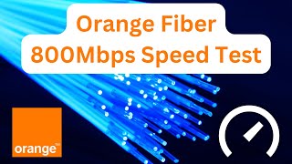 Orange Fiber 800Mbps Speed Test Jordan | اورنج فايبر الاردن