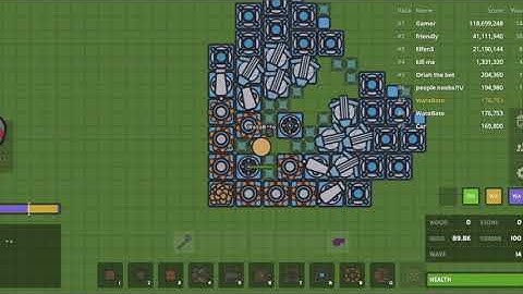 Zombs.io Video Base To Green (Time-Lapse 20x)
