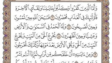 #حلقات_البيان ياسر الدوسري - سورة الروم مكرر من 15 إلى 24