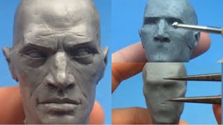 How To Sculpt A Face With Clay