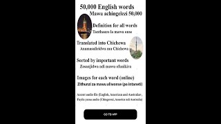chichewa to english dictionary screenshot 5