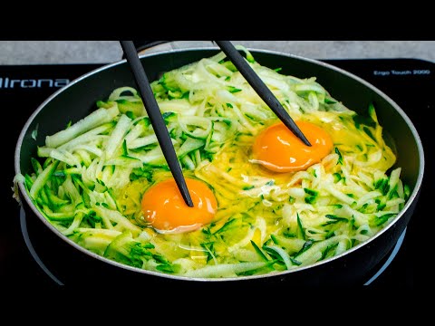 Meilleur Recette Aux Courgettes 🔝👌/ Egg & Zucchini Recipe. 
