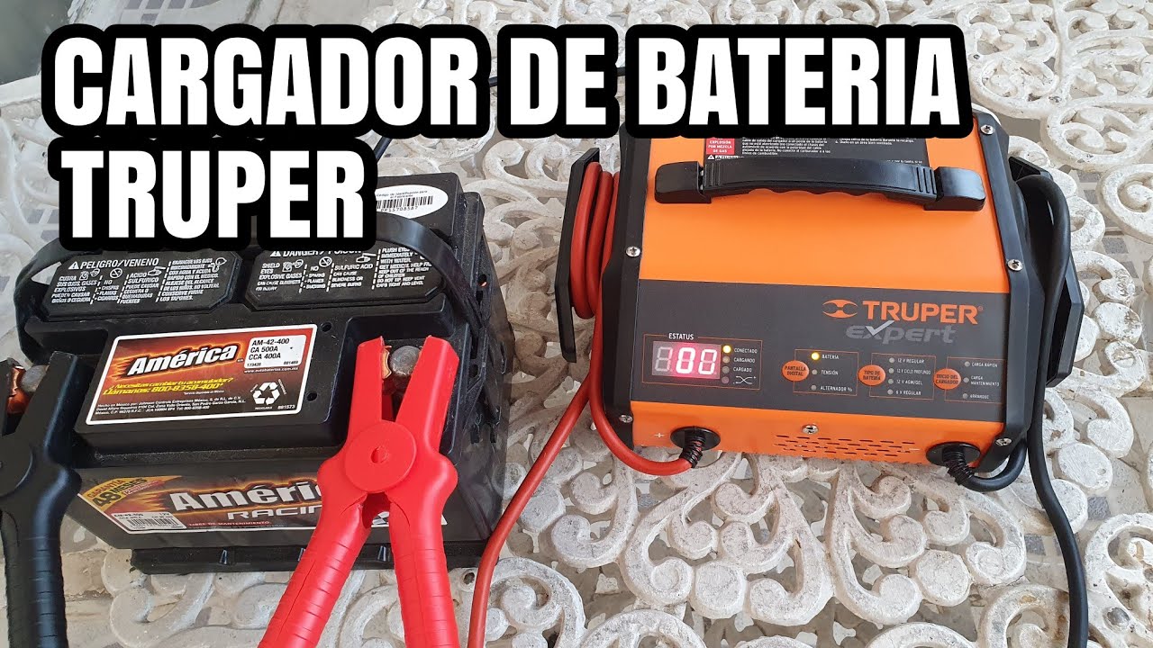 Cargador de 75 A para baterías de 6 y 12 V, Expert, Cargador De