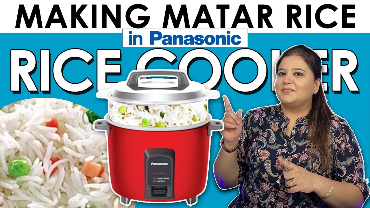 How to make Rice in Panasonic Rice Cooker Y18FHS, 1.8 ltrs, Detailed  Recipe