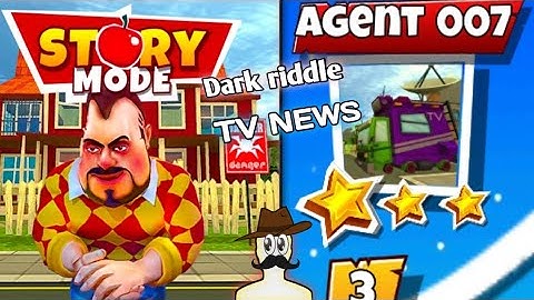Dark riddle 2 story mode chapter 1 level 3 Agent 007 escape