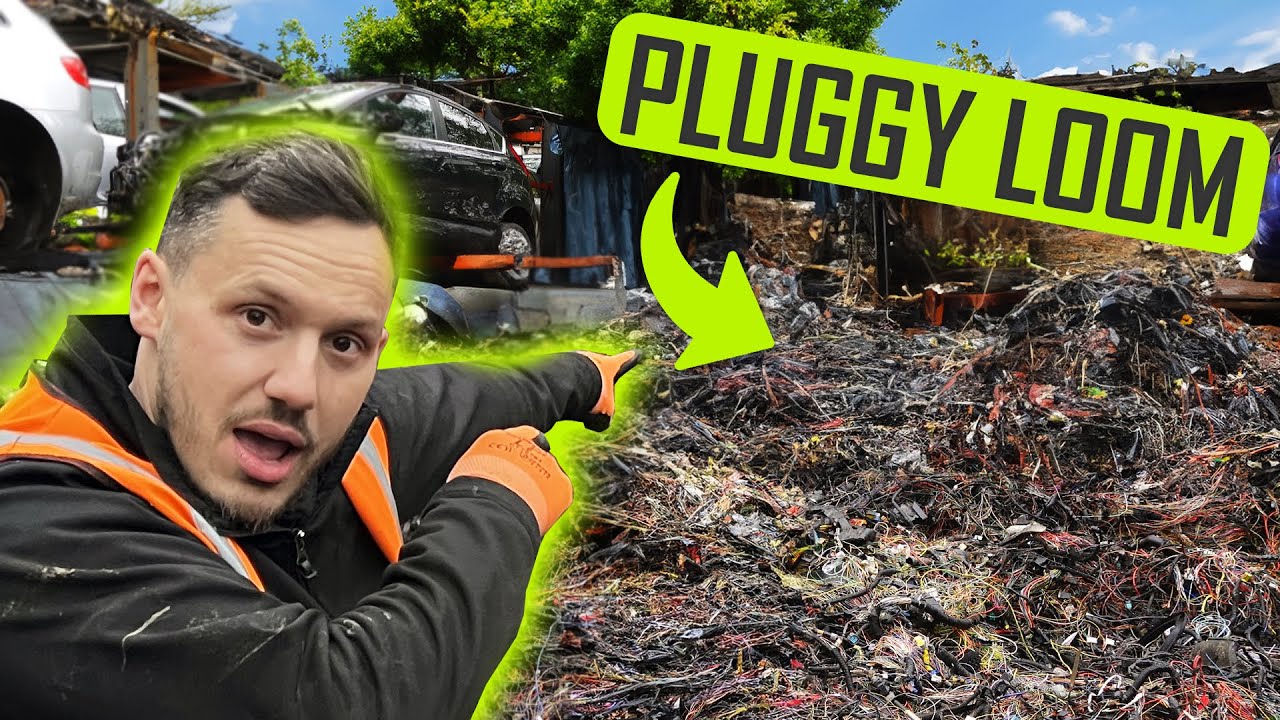 Sorting Through TONNES of Scrap Wiring Loom Piles!