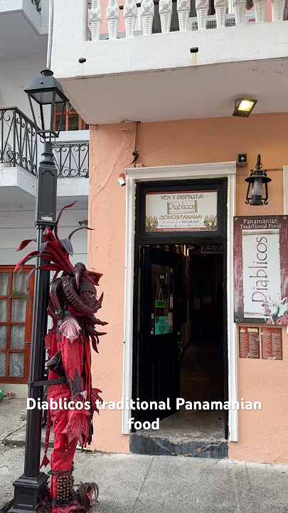 Traditional panamanian food | Diablicos restaurant | Panama City Panama 2025