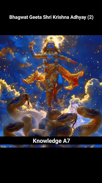 Krishna Knowledge Bhagwat Geeta Saar #Knowledge A7 #Bhagwat Geeta Shree Krishna Status video #Bhagwat Geeta
