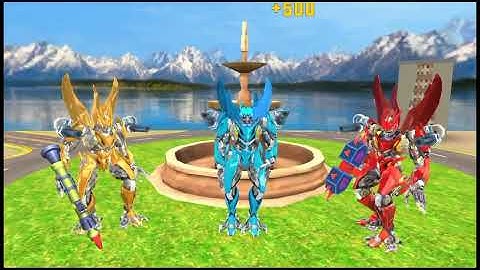 Dino Robot Car Transform Games - Android Gameplay