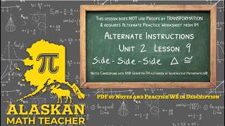IM GEO 02-09 NOTES by Alaskan Math Teacher for IM® GeometryTM authored by Illustrative Mathematics®