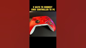 3 Ways to connect Xbox Controller to PC #xbox #xboxcontroller #xboxone #pcgaming  #laptop#pc#connect