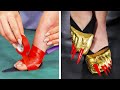 Awesome DIY Shoes.お金を節約するための最高のフットハック