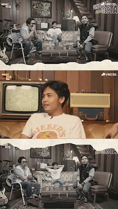 Desta dan bintang emon ternyata fans Andre Taulany #vindes#bintangemon