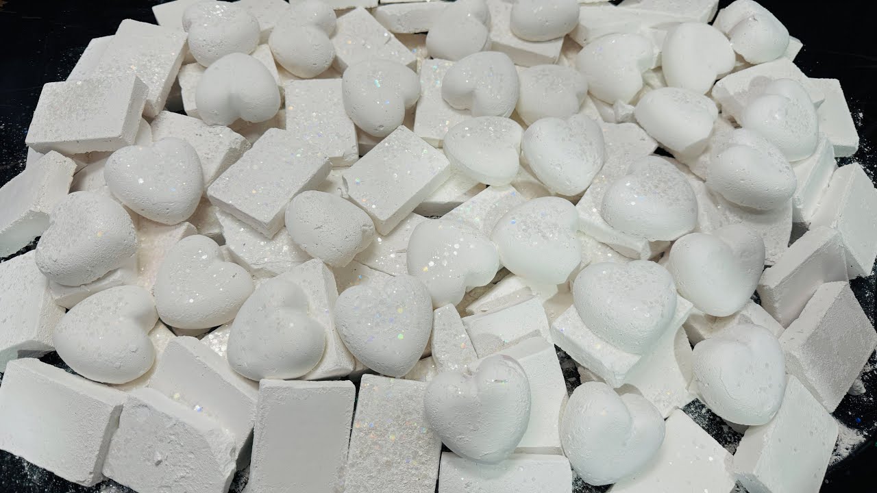 Mini Chalk Bars | Satisfying Chalk ASMR Crush Video 
