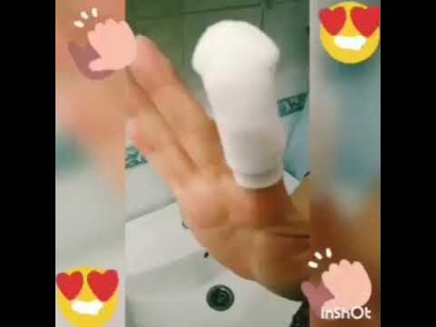 Спонж для чистки зубов - YouTube