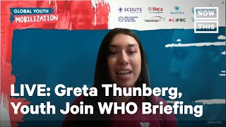 Greta Thunberg Joins World Health Organization Coronavirus Briefing | LIVE