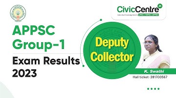 K Swathi | Deputy Collector | H T No: 281700567