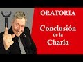 ORATORIA COPA: Ricky Funes.  La Conclusión del Discurso