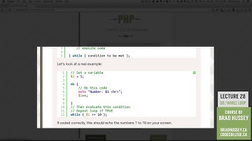 Do While Loop [#28] Code Dynamic Websites with PHP