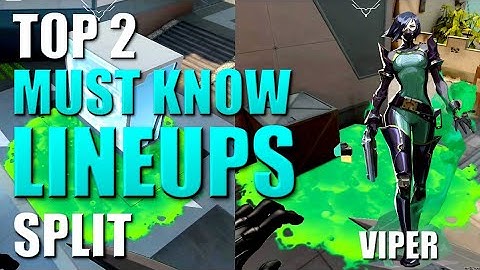 VIPER LINEUPS SPLIT - TOP 2 MUST KNOW LINEUPS FOR SPLIT - Post Plant Snake Bite Molly Setup Guides