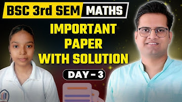 3rd Semester Math Most Important Paper with Solution (Cayley