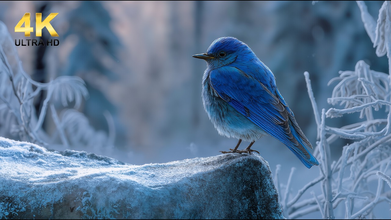 January Winter With Birdsong & Piano ❄️🎹 Gentle Winter Sounds to Help You Heal and Find Inner Peace