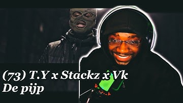 (73) T.Y x Stackz x Vk - De pijp (ProdBy. Mprabeats) | REACTION